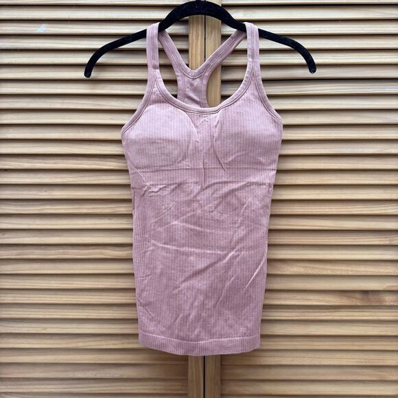 Lululemon Athletica Pink Racerback Tank size 4 - Picture 1 of 6